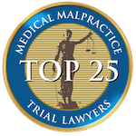 Medical Malpractice Trial Lawyer Top 25 Badge